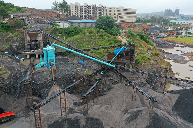 Линия по производству известняка Hunan Hengyang производительностью 600 тонн в час