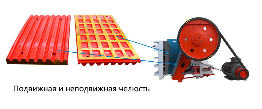 Щековая пластина